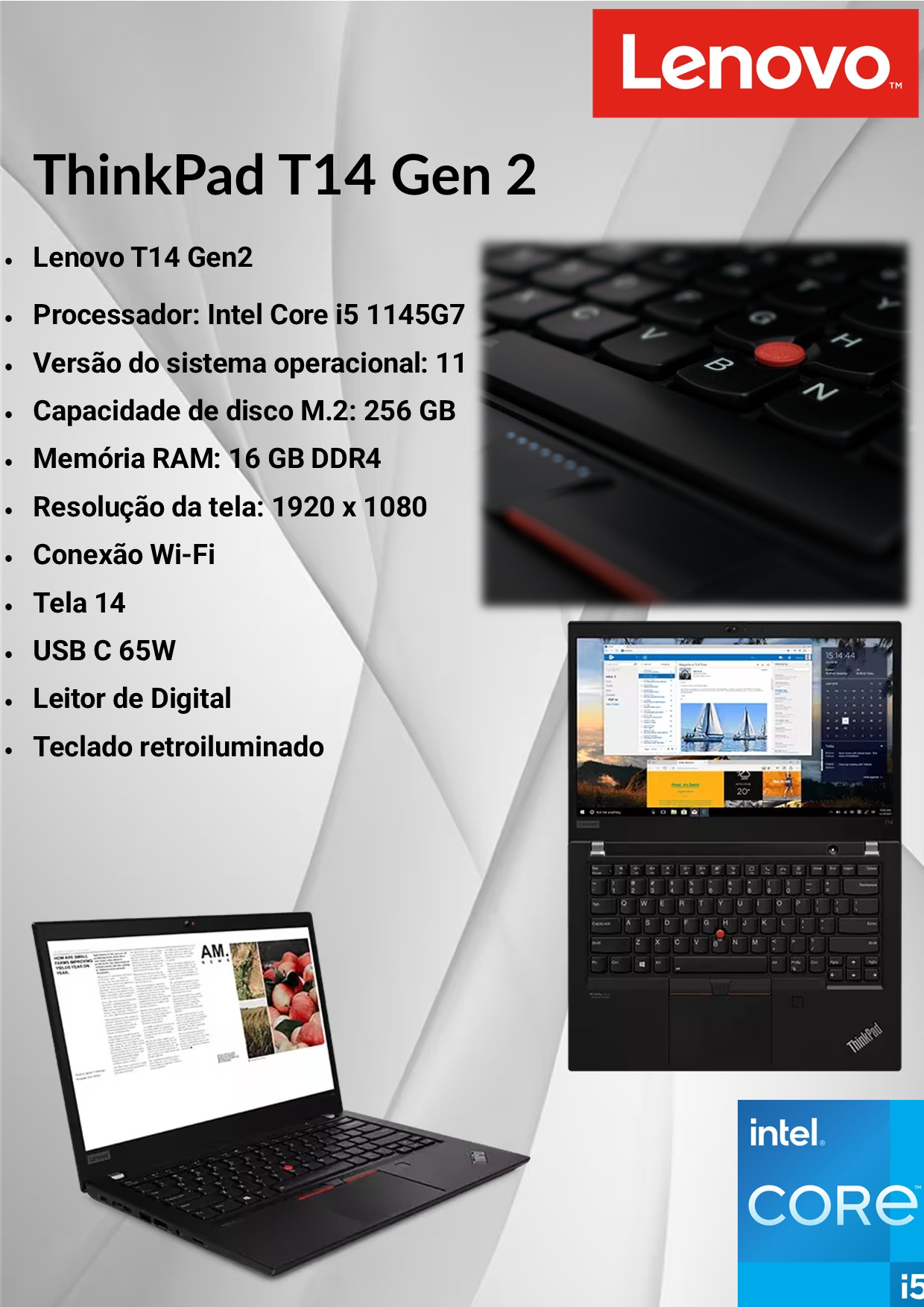 Lenovo ThinkPad T14 Gen2 - Imagem 5